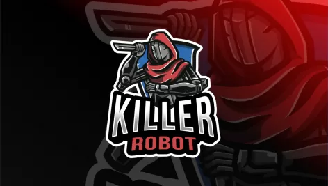 لوگو ربات قاتل | Killer Robot Logo