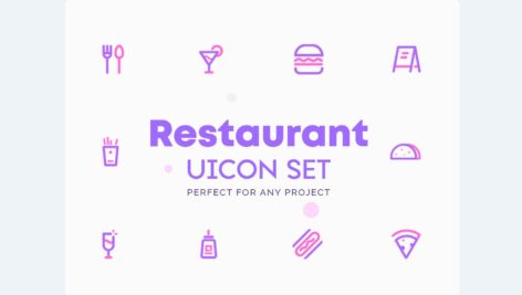 آیکون های رستوران | Restaurant Icons