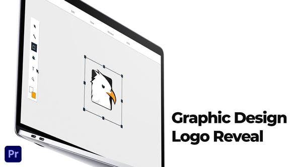 پروژه پریمیر لوگوی طراحی گرافیک