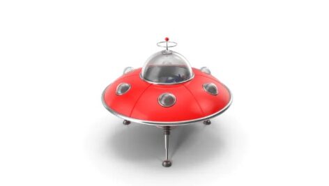 مدل 3بعدی اسباب بازی سفینه فضایی