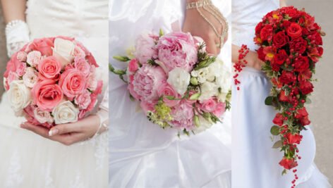 تصاویر با کیفیت دسته گل عروس Wedding bouquet