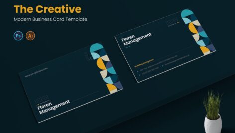کارت ویزیت مدیریت خلاق | Creative Management Card