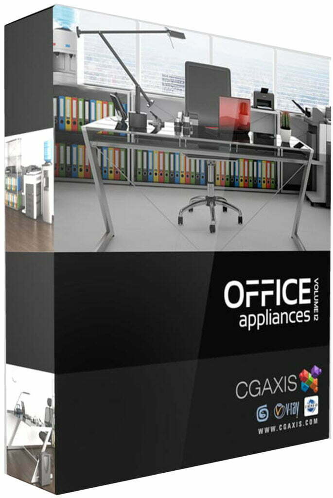 CGAxis - 12 Office Appliances