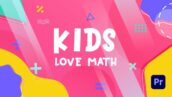 پروژه پریمیر اسلاید بچه ها عاشق ریاضی هستند