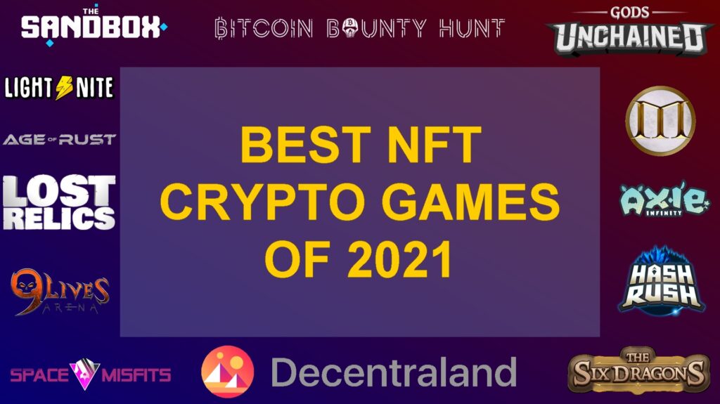 بهترین بازی های کریپتویی 2021 best crypto games
