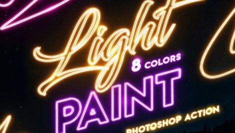 اکشن نقاشی نور | Light Painting Action