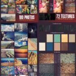 دانلود مجموعه تکسچر و عکس با کیفیت | Creative Photos And Textures Kit