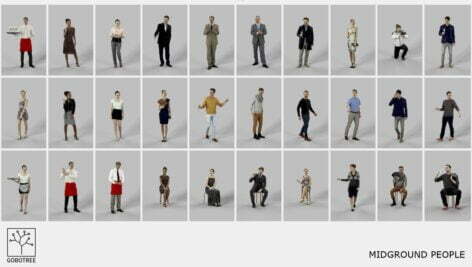 دانلود مجموعه مدل سه بعدی انسان | Gobotree People 82 People 3D Models