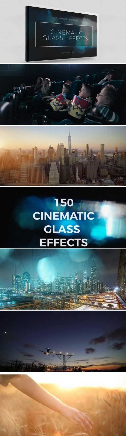 دانلود پکیج فوتیج افکت سینمایی شیشه ای Vamify – Cinematic Glass Effects