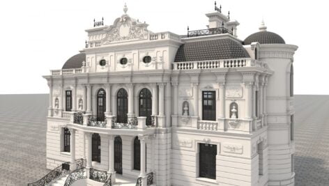 دانلود رایگان مجموعه خانه ویلایی کلاسیک | Classic Villa 2 3D Mode