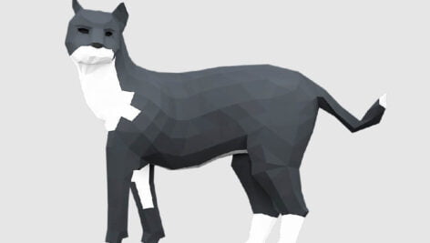 دانلود مجموعه مدل سه بعدی حیوانات مزرعه | Low Poly