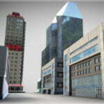 دانلود مجموعه مدل سه بعدی ساختمان | City Buildings Pack
