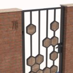دانلود مجموعه مدل سه بعدی فنس و درب مدرن | Modern Fence Collection
