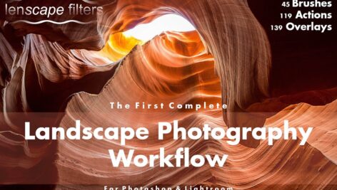 پریست لایتروم و اکشن فتوشاپ برای عکاسی منظره | Landscape Photography Workflow