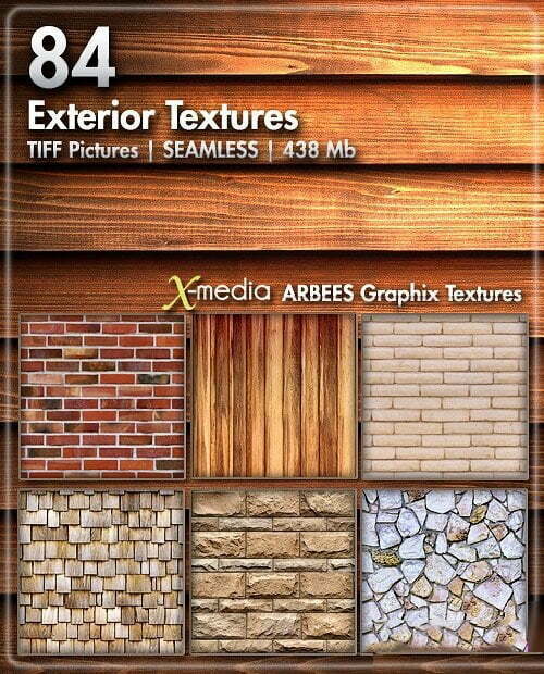 دانلود مجموعه تکسچر های سه بعدی | Artbeats Complete Exterior Seamless Textures