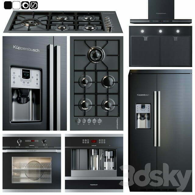 دانلود سه بعدی لوازم آشپزحانه Kitchen Appliance 3DSky Pro