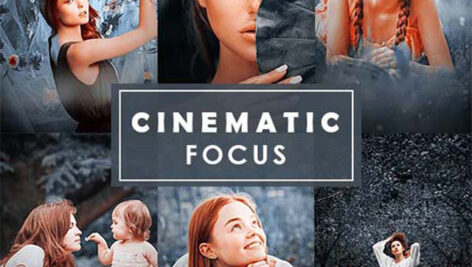 دانلود اکشن فتوشاپ فوکوس سینمایی Cinematic Focus Photoshop Action