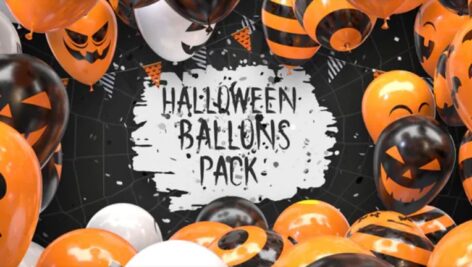 بسته بالون هالووین Halloween Balloon Pack