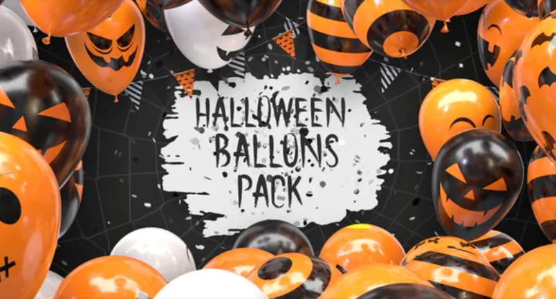 بسته بالون هالووین Halloween Balloon Pack