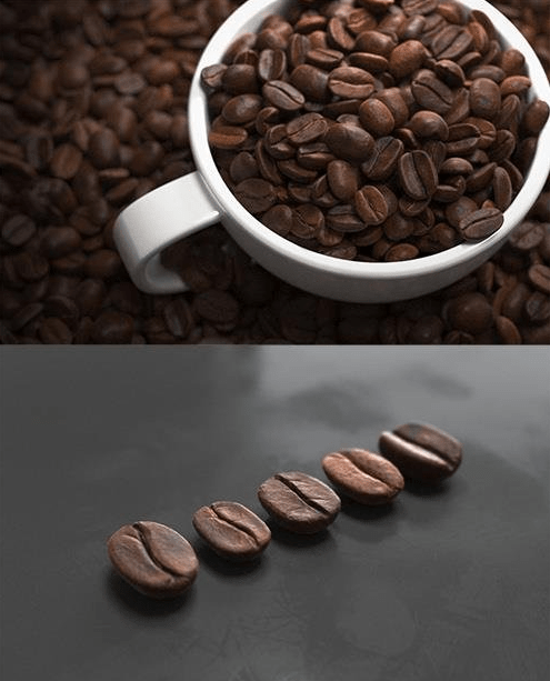 دانلود مدل سه بعدی دانه قهوه Coffee Beans