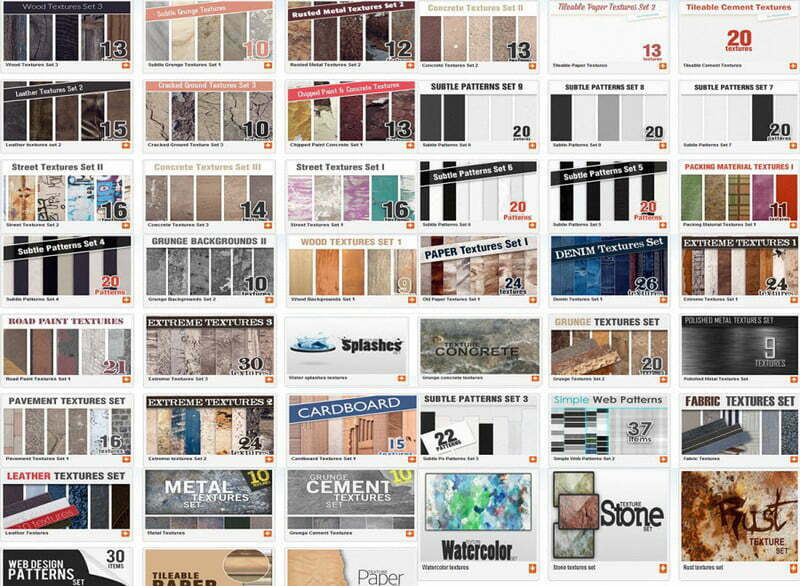 دانلود مجموعه تکسچر های DesignTNT Textures Full Collection 