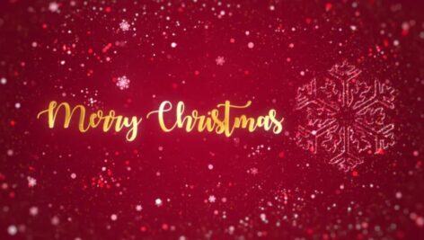 پروژه افترافکت آرزوهای کریسمس Christmas Wishes Opener