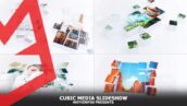 پروژه افترافکت نمایش اسلاید مکعب Cube Slideshow