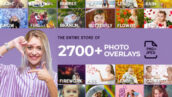 دانلود مجموعه 2700 روکش عکس The Entire Store Of 2700+ Photo Overlays