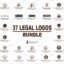 دانلود 37 لوگوی قانونی 37legal logos bundle
