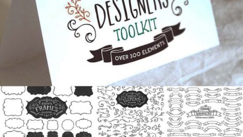 دانلود جعبه ابزار طراحان دکوراتیو Decorative Designers Toolkit