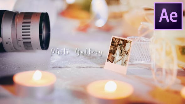پروژه افترافکت گالری عکس عروسی Wedding Photo Gallery
