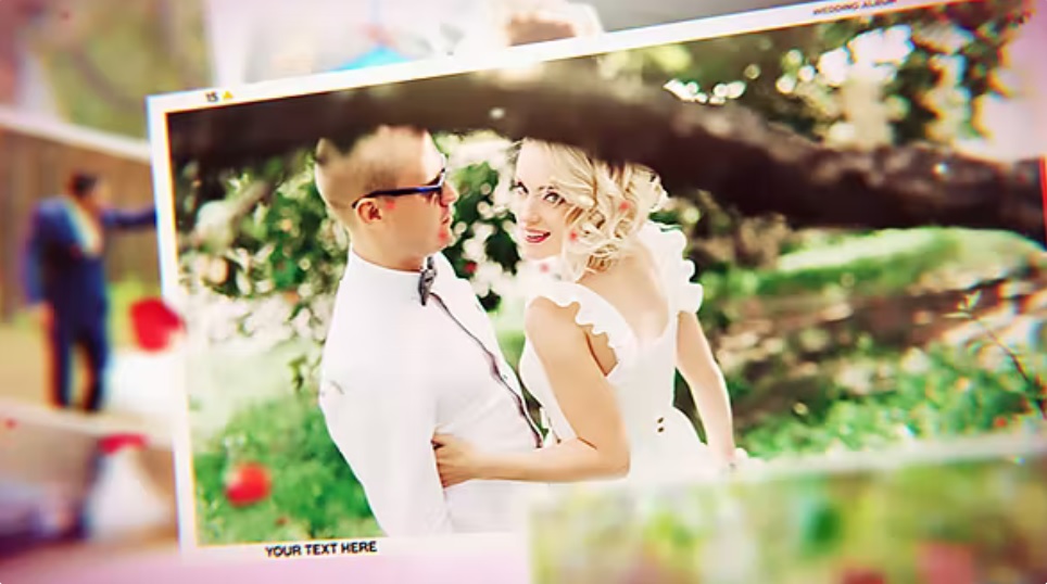 پروژه افترافکت اسلایدشو عروسی عاشقانه Romantic Wedding Slideshow