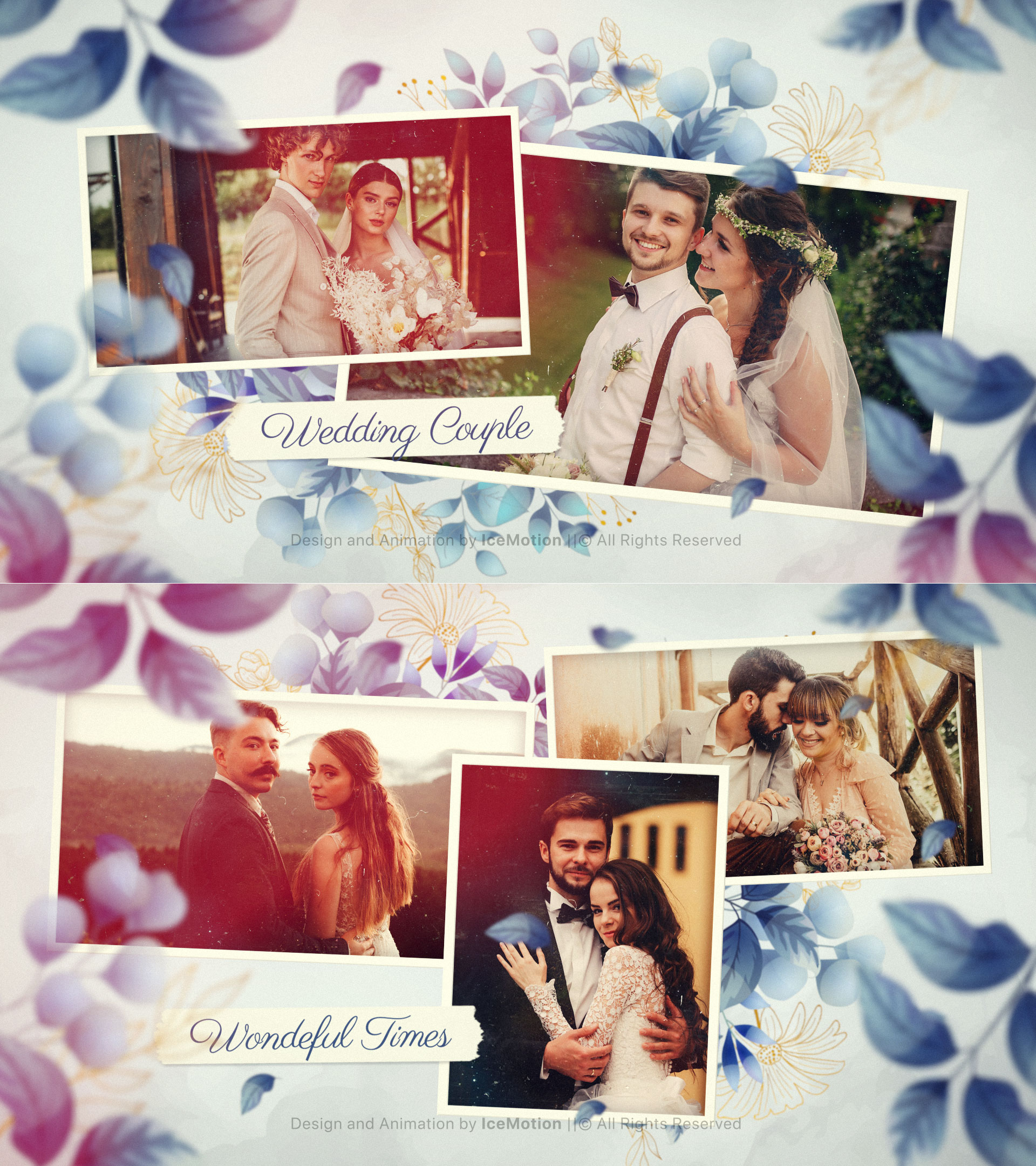 پروژه افترافکت نمایش اسلاید عروسی-نمایش اسلاید عکس Wedding Slideshow-Photo Slideshow 