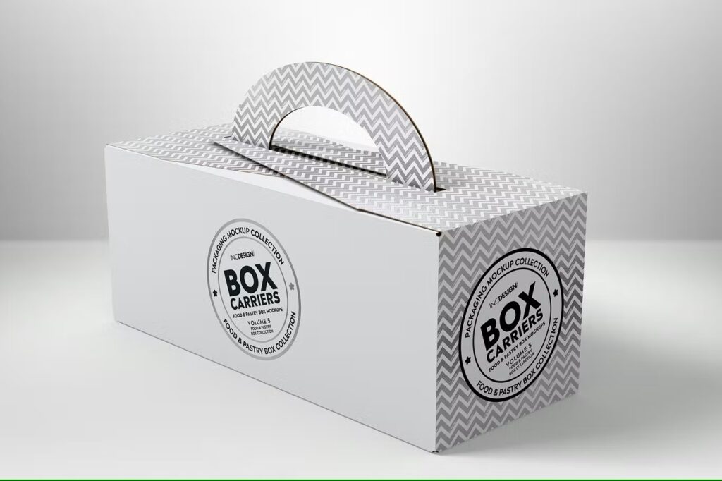 موکاپ جعبه های مواد غذایی