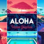 دانلود وکتور الوها Aloha Vector Graphics