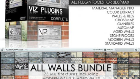 دانلود مجموعه عظیم پلاگین های تری دی مکس Vizpark Plugins Complete Bundle – All Plugin Tools For 3DSMAX