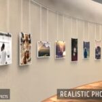 پروژه افترافکت گالری عکس سه بعدی Realistic 3D Photo Gallery
