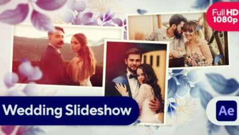 پروژه افترافکت نمایش اسلاید عروسی-نمایش اسلاید عکس Wedding Slideshow-Photo Slideshow