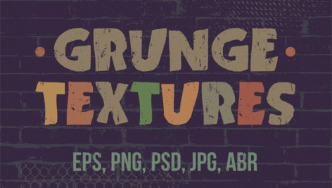 دانلود 48 تکسچر و براش گرانج فتوشاپ و ایلوستریتور 48Subtle Grunge Textures Vector Graphics