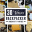 دانلود 30 عکس موکاپ کوله پشتی قدیمی 30Vintage Backpacker Mockup Photos
