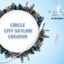 دانلود قالب لایه باز ساخت آسمان شهر دایره ای Circle City Skyline Creator
