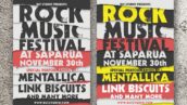 دانلود بروشور جشنواره موسیقی راک Rock Music Festival Flyer