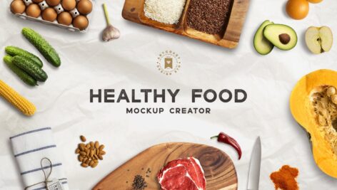 موکاپ غذای سالم Healthy Food Creator