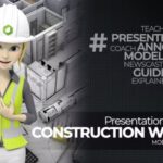 پروژه افترافکت کارگر ساختمانی امی Presentation With Amy Construction Worker