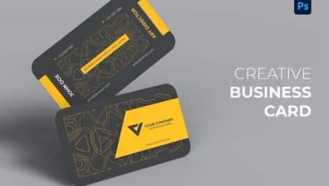 کارت ویزیت تجاری Creative Business Card