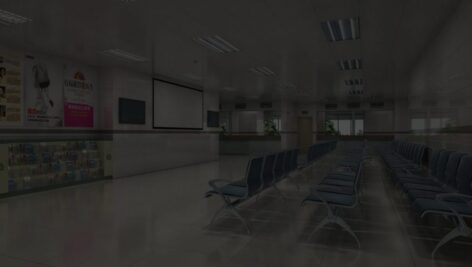 دانلود پروژه آماده سه بعدی نمای داخلی بیمارستان Hospital 3D