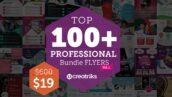 دانلود مجموعه +100 بروشور حرفه ای 100Awesome Flyer Templates