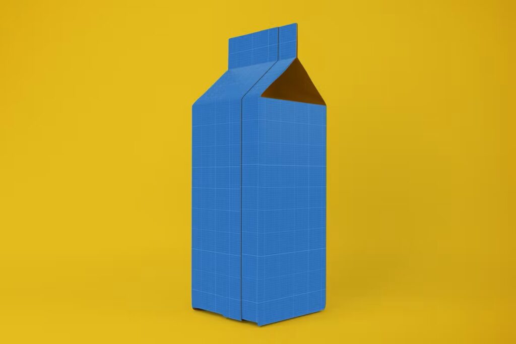 موکاپ جعبه شیر