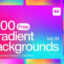 دانلود مجموعه 1000 بک گراند گرادینت با کیفیت 4K - Gradient Background