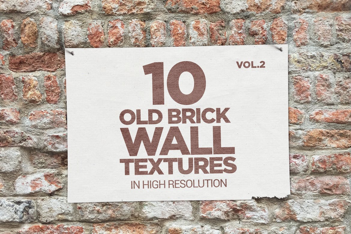 دانلود تکسچر دیوار آجری قدیمی Old Brick Wall Textures